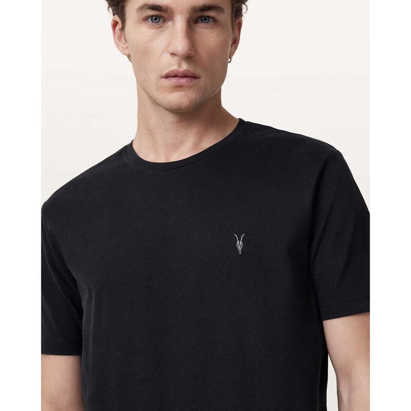AllSaints Brace Brushed Cotton Crew Neck T-Shirt image number 6